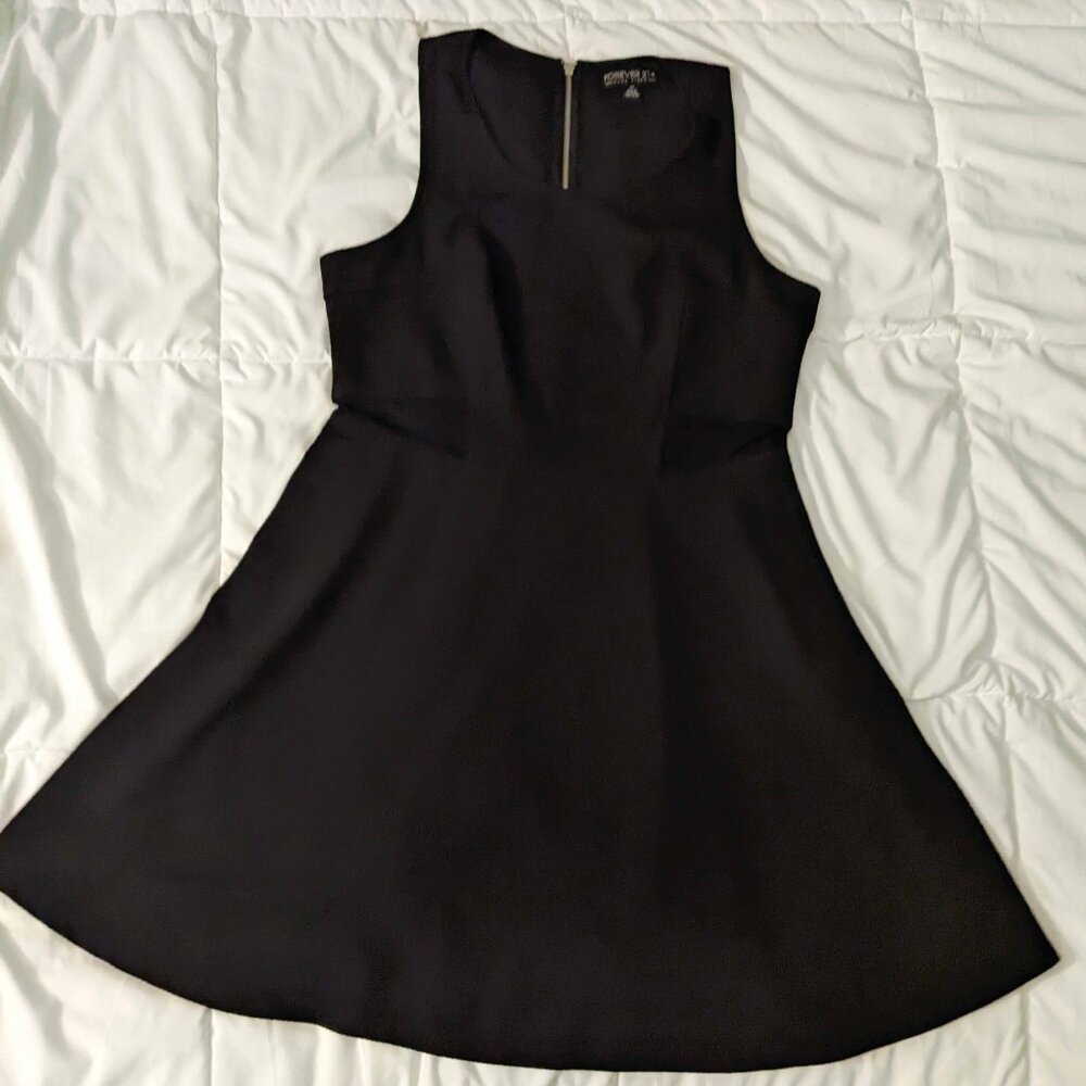 Forever 21 Sleeveless Little Black Dress, Plus Size 1X / 2X